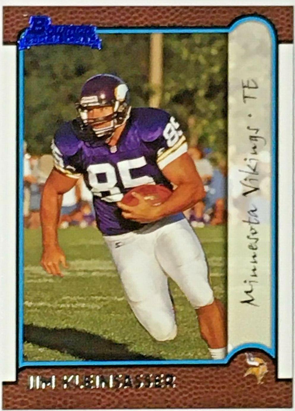 Jim Kleinsasser #203 Football Cards 1999 Bowman