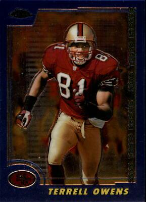 Terrell Owens #3 Football Cards 2000 Topps Chrome