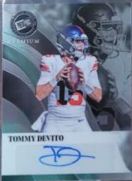 Tommy Devito #RA-TD1 2024 Press Pass Premium Retro Autograph Football