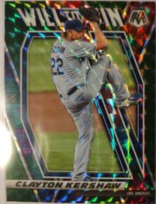 Clayton Kershaw [Green Mosaic] #WTW5