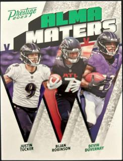 Bijan Robinson, Devin Duvernay, Justin Tucker