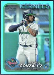 Gabriel Gonzalez [Aqua Foil] #PD-10 Baseball Cards 2024 Topps Pro Debut Prices