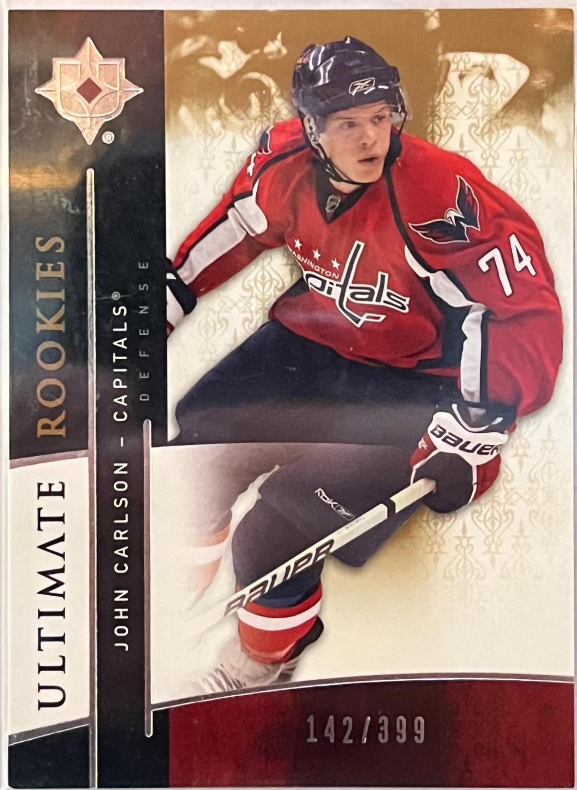 John Carlson #135 Hockey Cards 2009 Ultimate Collection