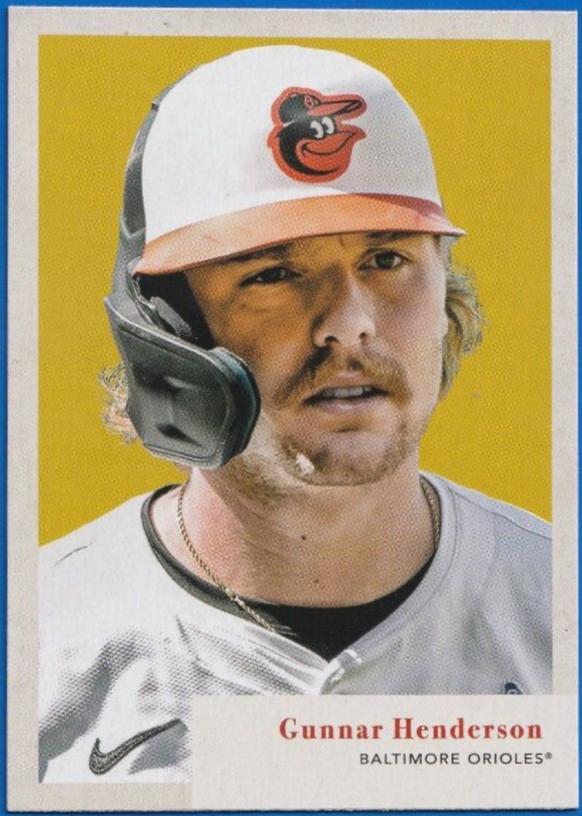 Gunnar Henderson #53W-7 Baseball Cards 2024 Topps Archives 1953 Who-Z-At Star