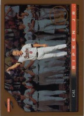 Cal Ripken Jr. #52 1996 Score Dugout Collection Baseball