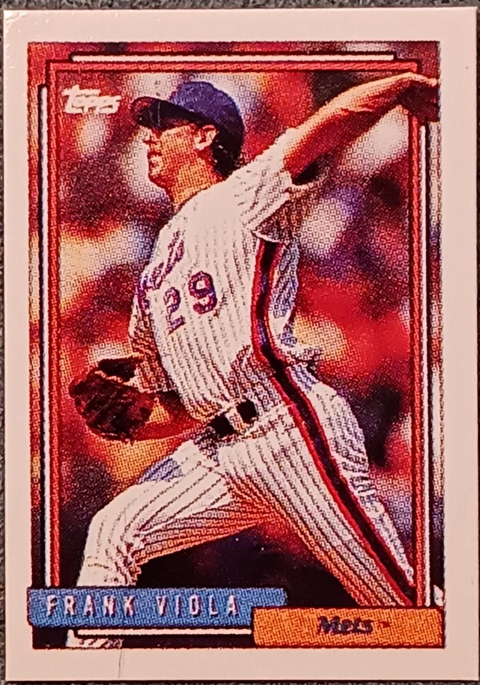 Frank Viola #510 Baseball Cards 1992 Topps Micro