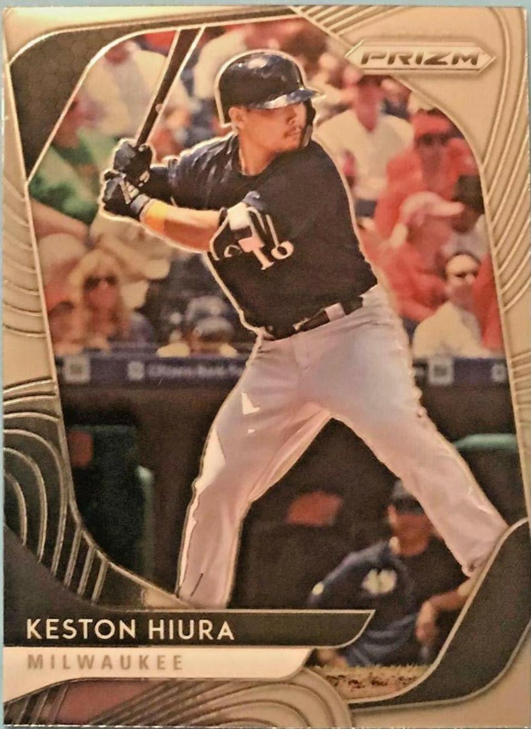 Keston Hiura #2 Baseball Cards 2020 Panini Prizm