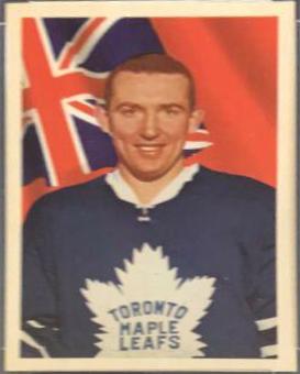Bob Nevin #10 Hockey Cards 1963 Parkhurst