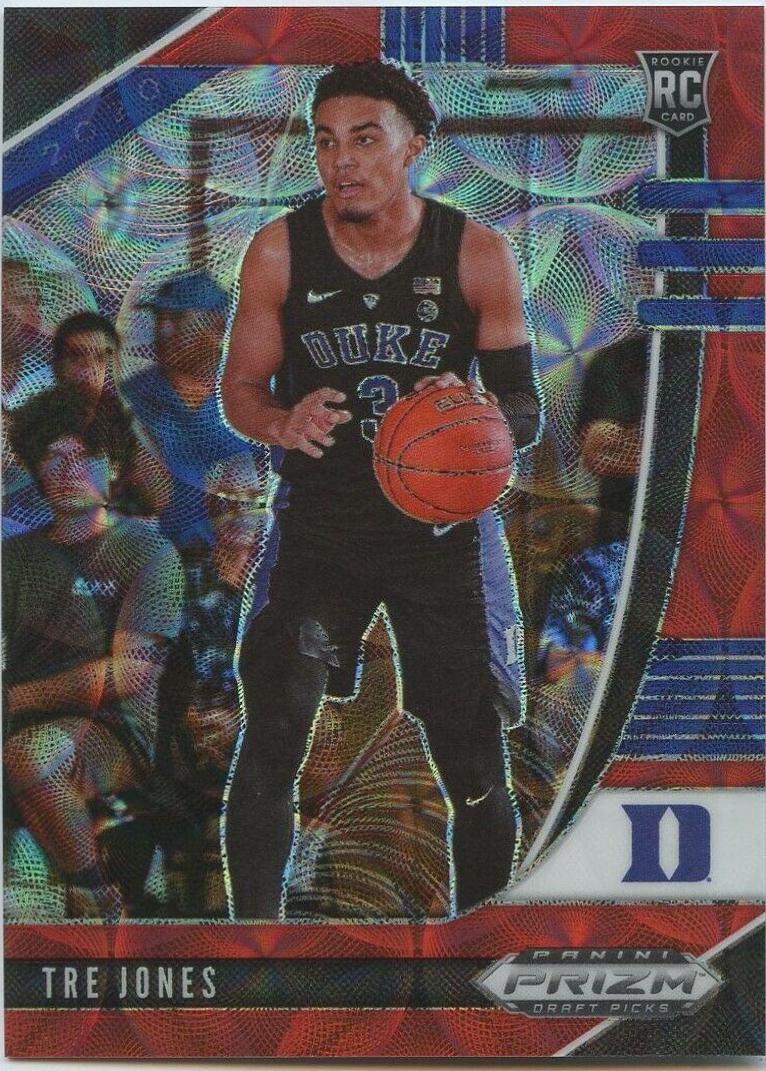 Tre Jones #77 2020 Panini Prizm Draft Picks Basketball