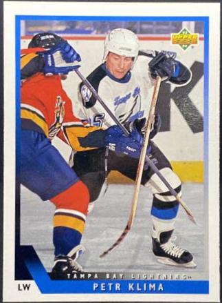Petr Klima #526 Hockey Cards 1993 Upper Deck