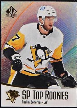 Radim Zohorna #TR-29 2021-22 SP Authentic Hockey Top Rookies