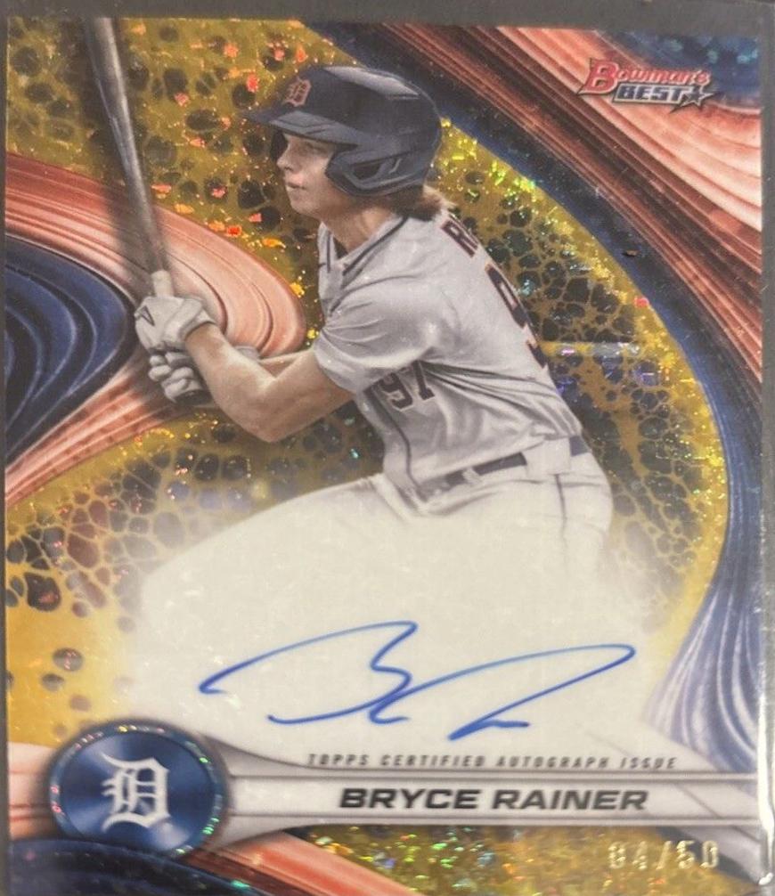 Bryce Rainer [Gold Mini-Diamond Refractor] #B24-BRA