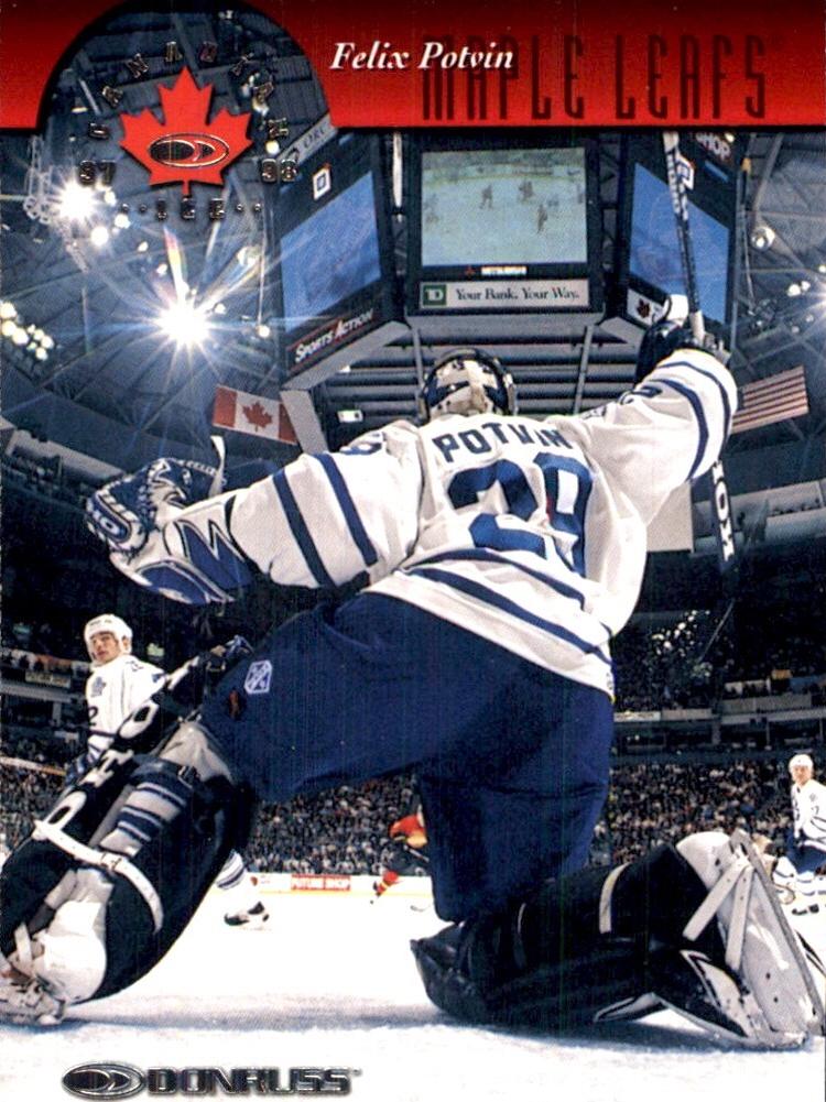 Felix Potvin #56 1997 Donruss Canadian Ice Hockey