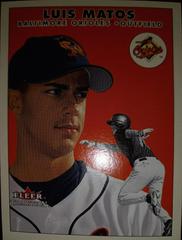 Luis Matos #U104 Baseball Cards 2000 Fleer Tradition Update Prices