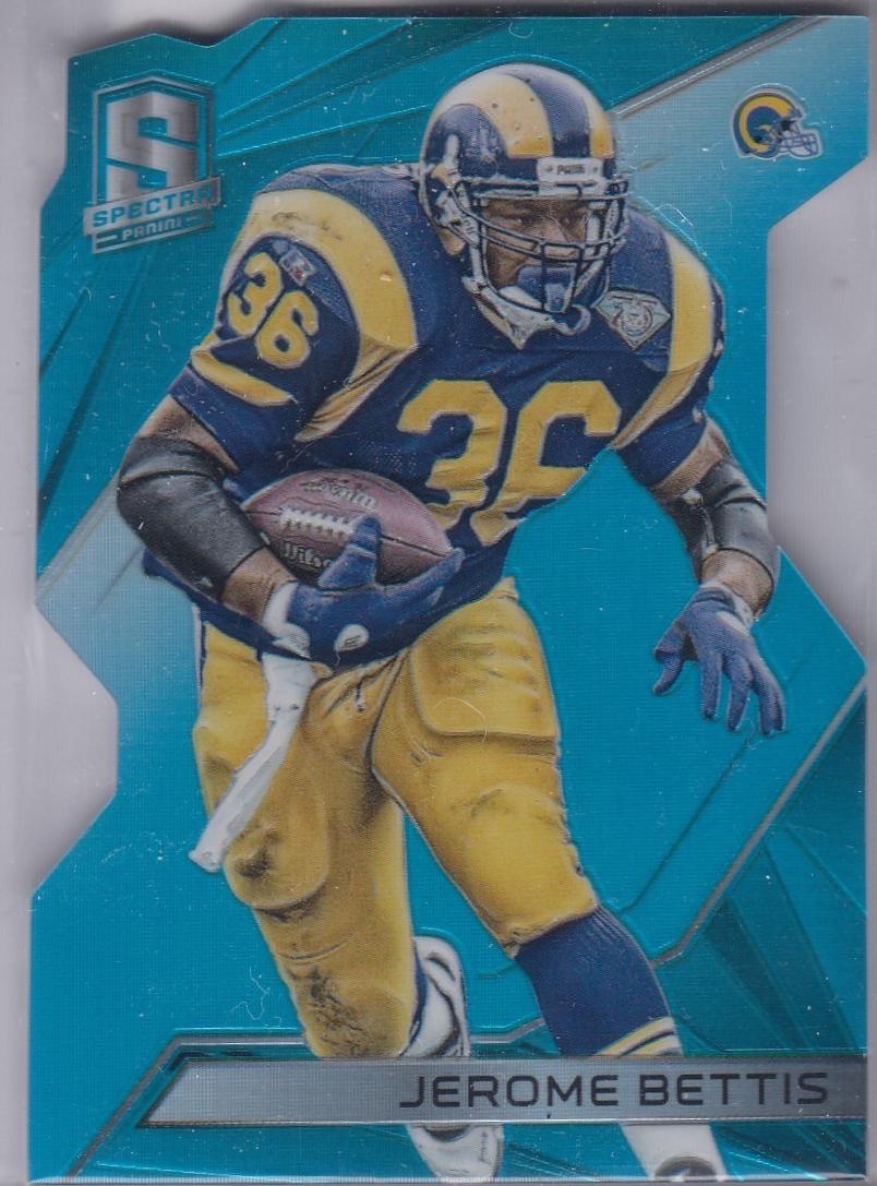 Jerome Bettis [Rams Neon Blue Die Cut] #53