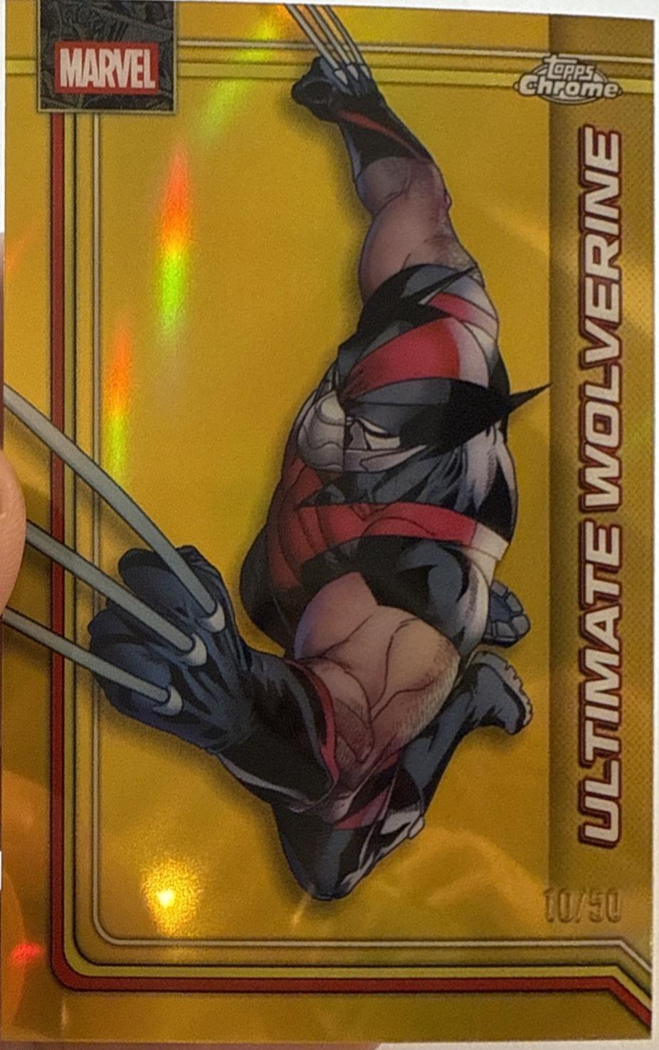 Ultimate Wolverine Gold Refractor