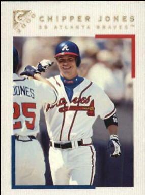 Chipper Jones #16 Baseball Cards 2000 Topps Gallery