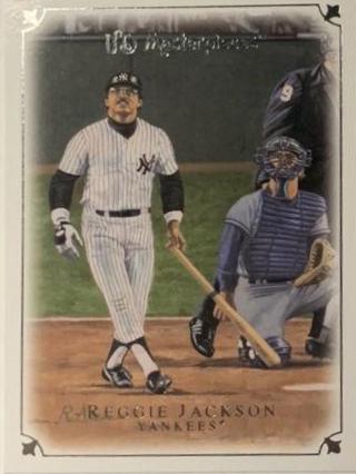 Reggie Jackson #18 Baseball Cards 2007 Upper Deck Masterpieces
