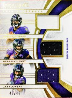 Lamar Jackson / Derrick Henry / Zay Flowers