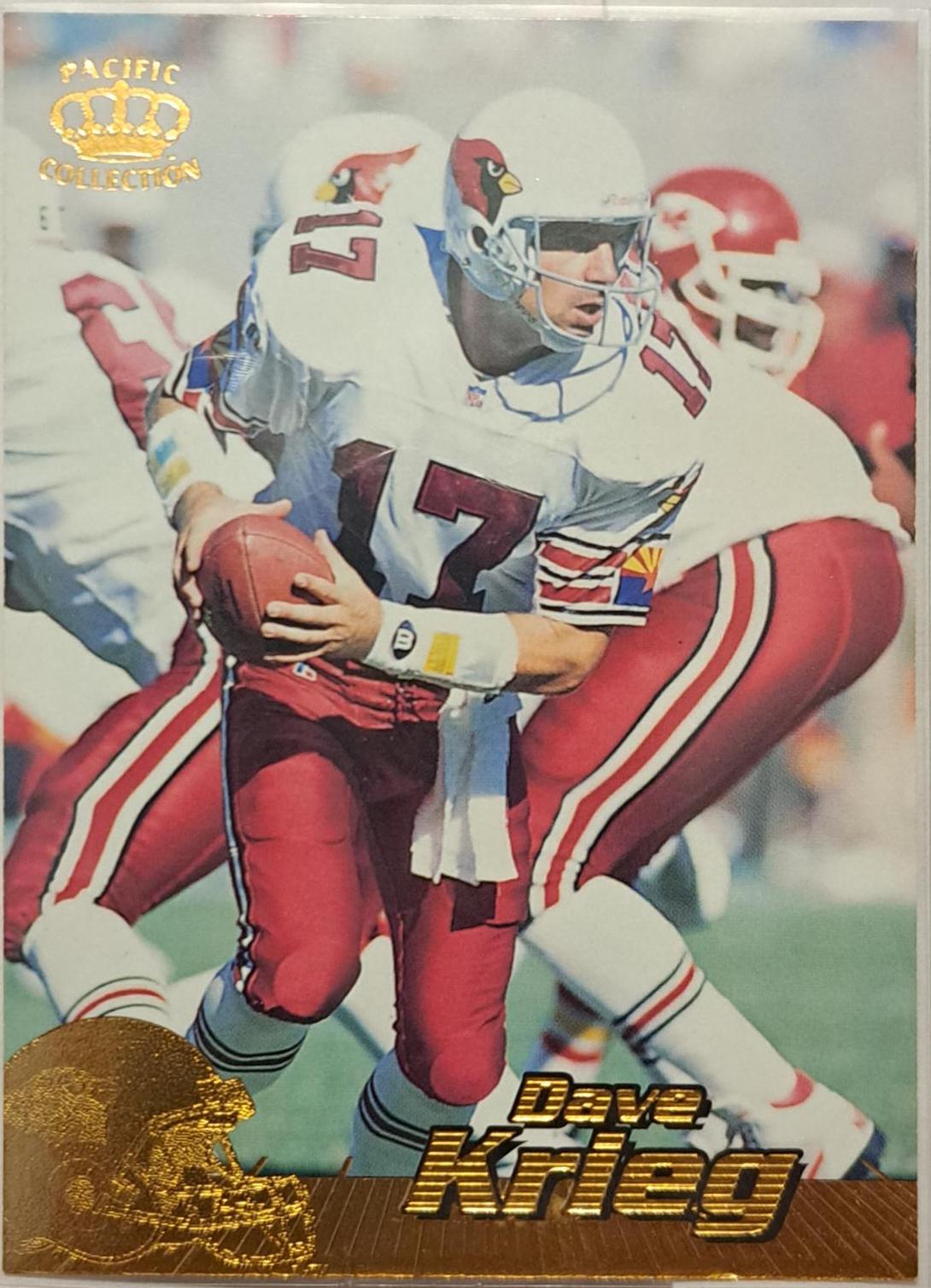Dave Krieg #9 Football Cards 1996 Pacific