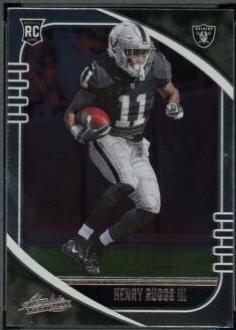 Henry Ruggs III #138 Football Cards 2020 Panini Absolute