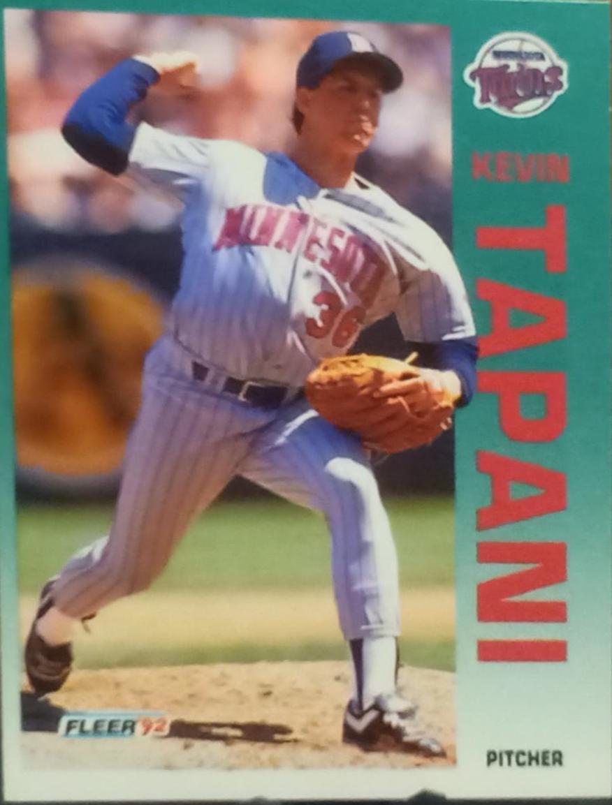 Kevin Tapani #219 Baseball Cards 1992 Fleer