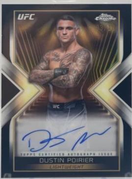 Dustin Poirier [Black Refractor] #MEA-DPO