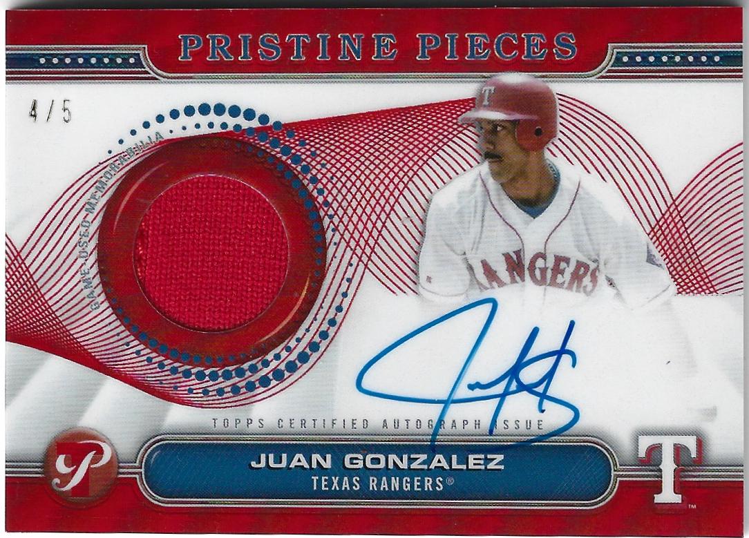 Juan Gonzalez [Red Refractor] #PPAR-JG