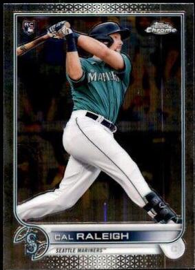 Cal Raleigh #149 Baseball Cards 2022 Topps Chrome