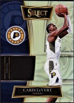 Caris LeVert #SS-CLV Basketball Cards 2021 Panini Select Selective Swatches