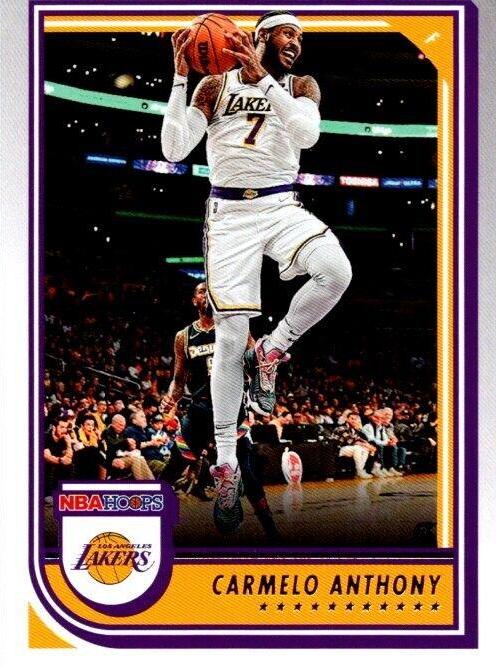 Carmelo Anthony #174 Basketball Cards 2022 Panini Hoops
