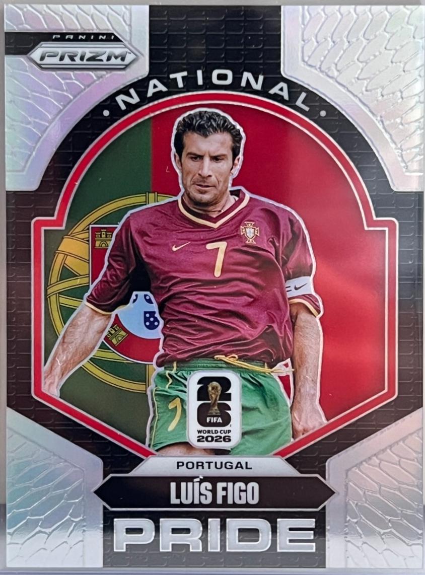 Luis Figo #44 2026 Panini Prizm FIFA National Pride