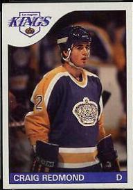 Craig Redmond #121 Hockey Cards 1985 Topps