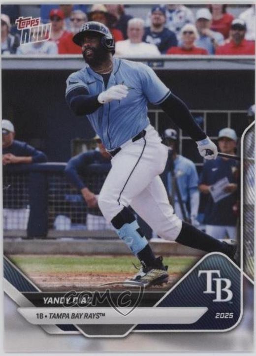 Yandy Diaz #OD-31 2025 Topps Now Road To Opening Day Baseball
