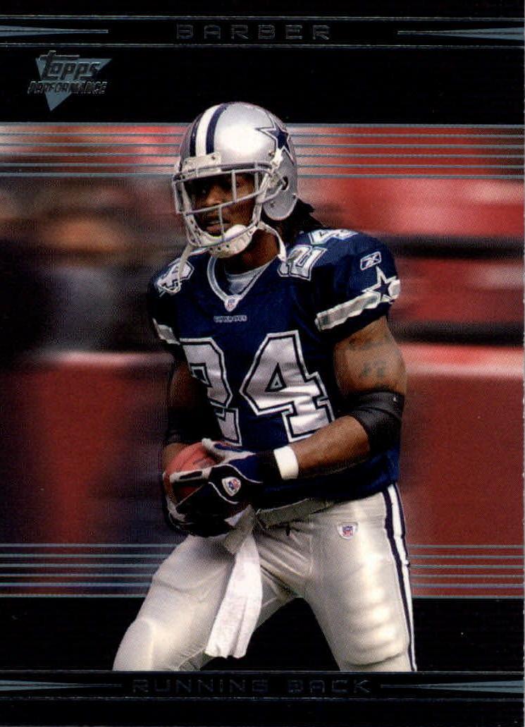 Marion Barber #42 2007 Topps Performance Football