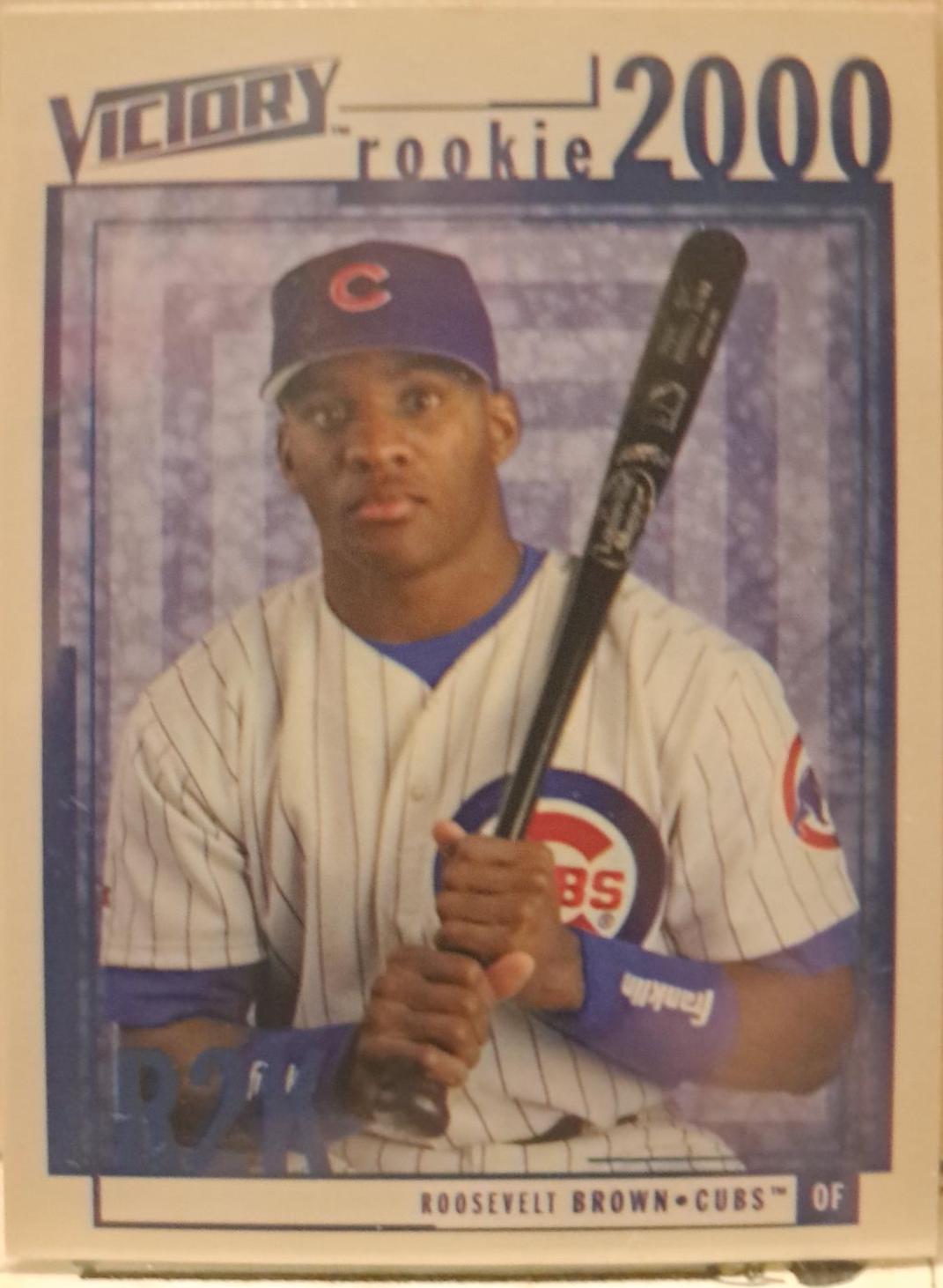 Roosevelt Brown Baseball Cards 2000 Upper Deck Victory