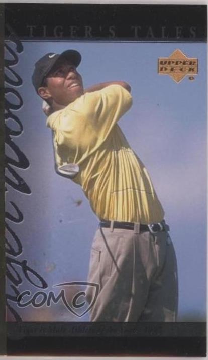 Tiger Woods #TT16 Golf Cards 2001 Upper Deck Tiger's Tales
