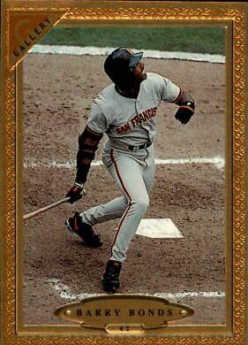Barry Bonds #42 Baseball Cards 1997 Topps Gallery
