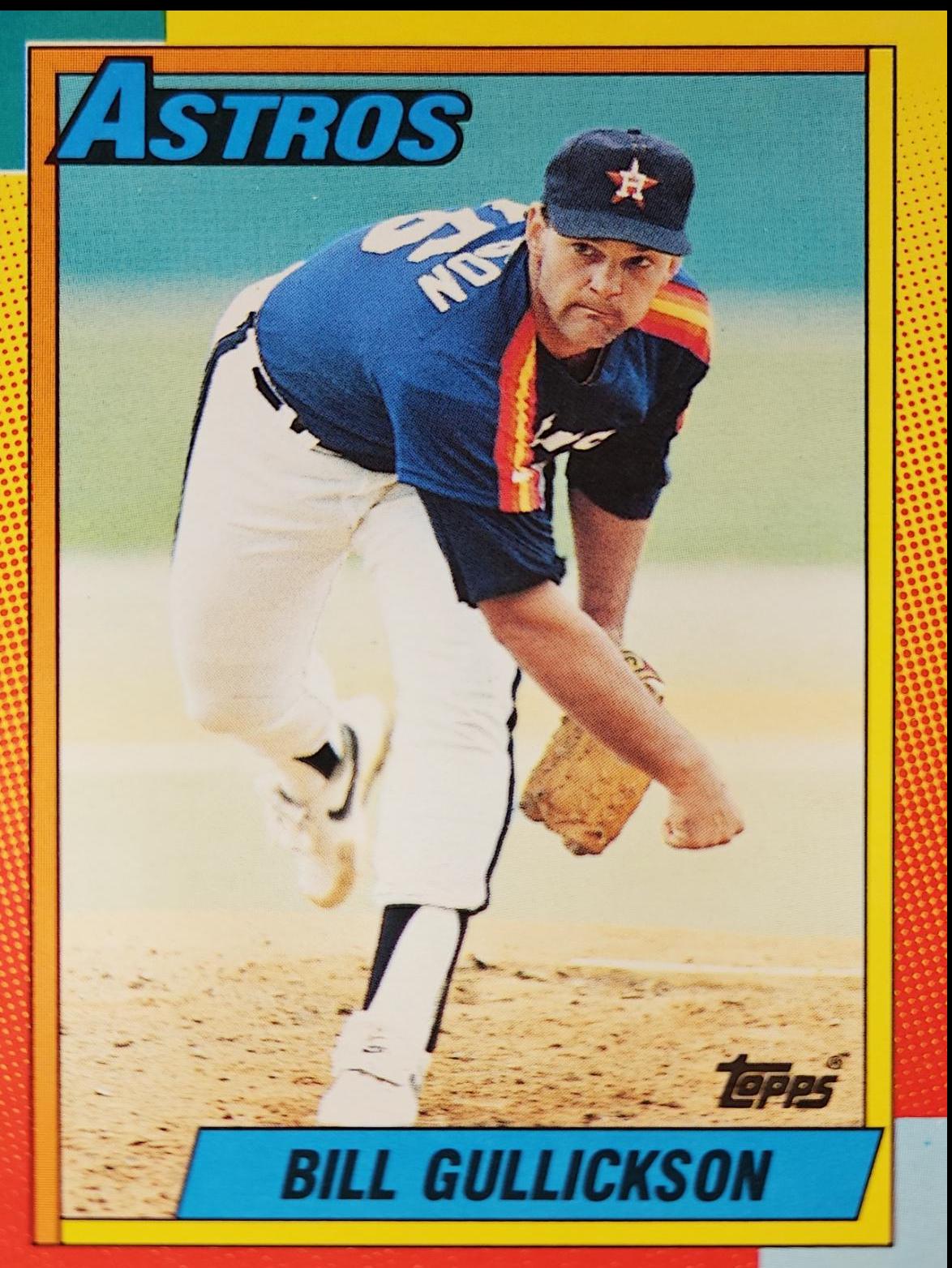 Bill Gullickson #34T 1990 Topps Traded Tiffany Baseball