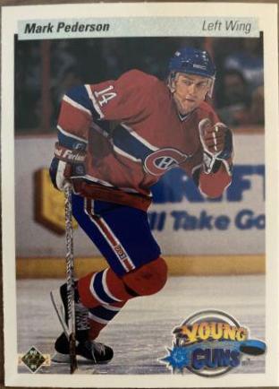 Mark Pederson #532 Hockey Cards 1990 Upper Deck
