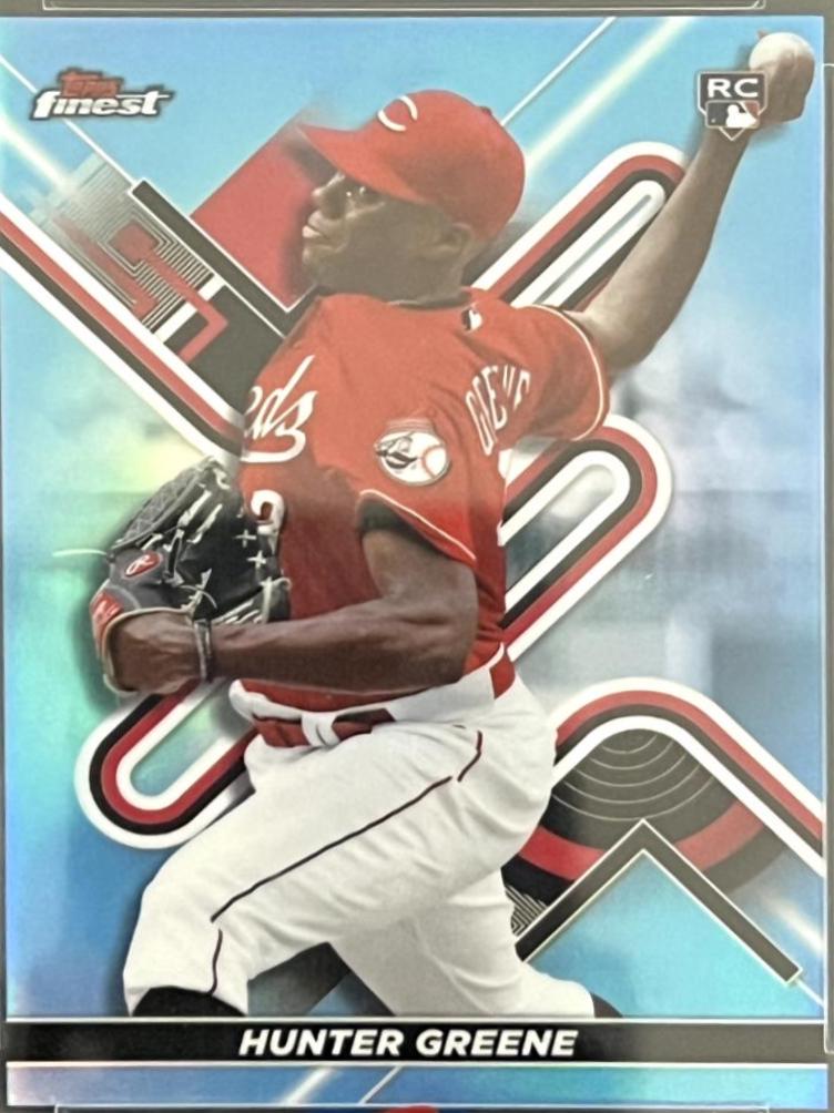 Hunter Greene [Sky Blue Refractor] #69