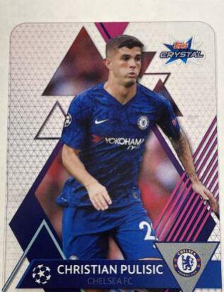 Christian Pulisic #48 2019 Topps UEFA Champions League Crystal