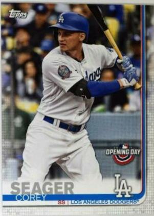 Corey Seager #5 Baseball Cards 2019 Topps Opening Day