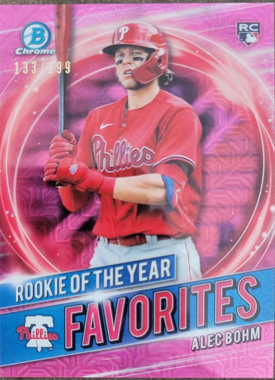 Alec Bohm [Pink Refractor Mega Box Mojo] #RRY-AB