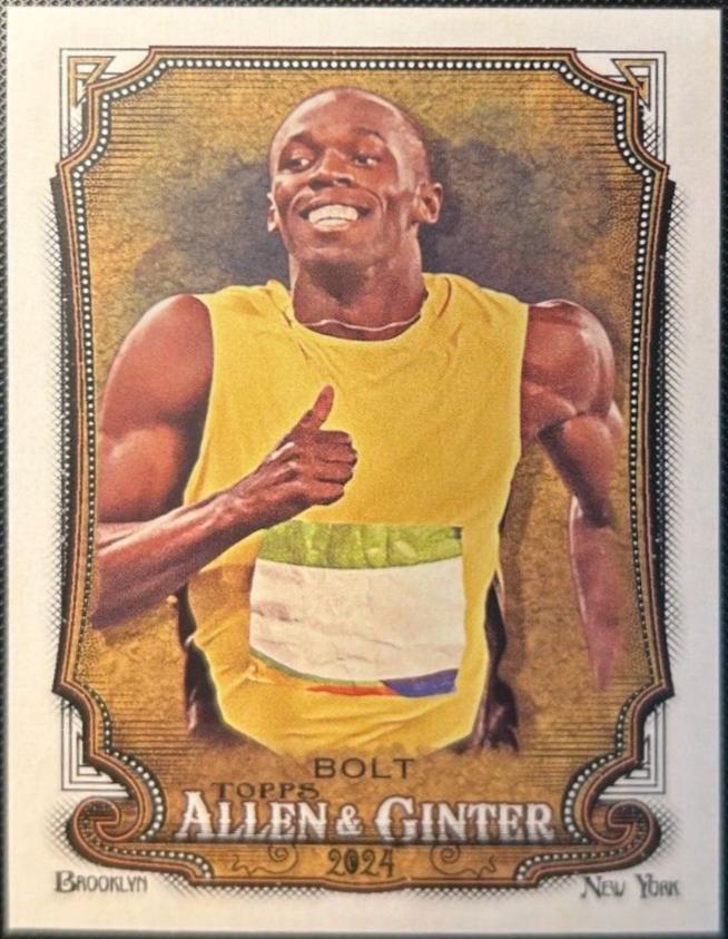 Usain Bolt #208 Baseball Cards 2024 Topps Allen & Ginter