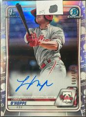 Logan O'Hoppe [Refractor] #CPALOH Baseball Cards 2020 Bowman Chrome Prospects Autograph Prices