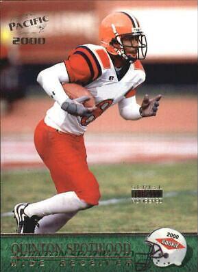Quinton Spotwood #444 Football Cards 2000 Pacific