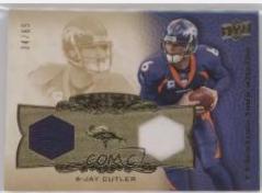 Jay Cutler #PP3-CU Football Cards 2008 Upper Deck Premier Rare Materials Dual 65