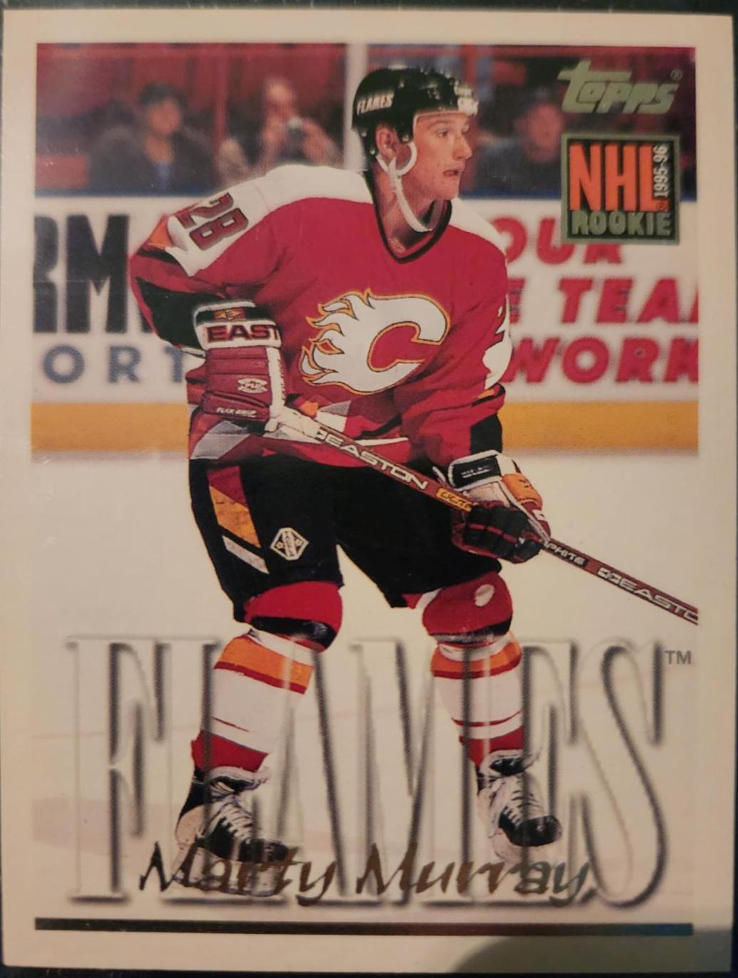 Marty Murray #338 Hockey Cards 1995 Topps