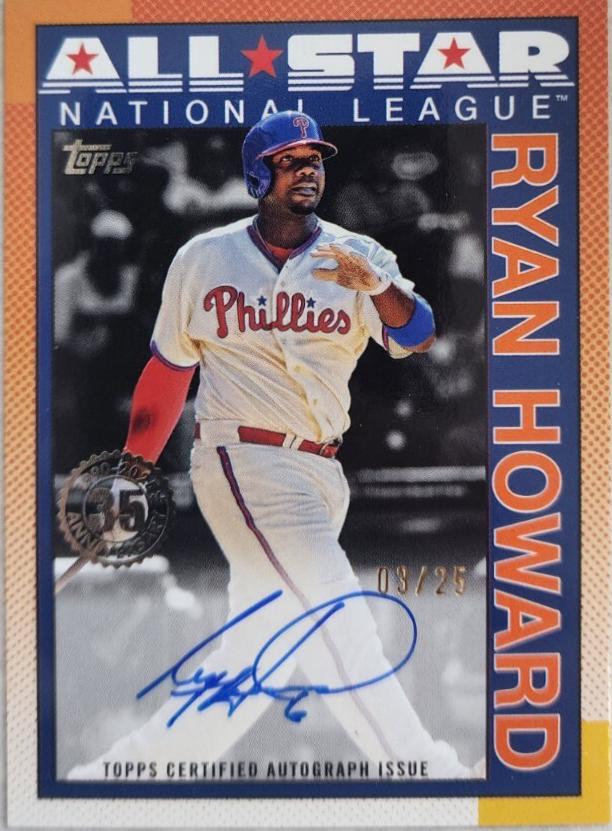 Ryan Howard [Orange] #90AS-RH